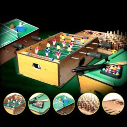 Table De Jeux 5 En 1