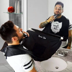 Tablier à Barbe Noir -Créatifs Cadeaux Magasin tablier a barbe noir 2