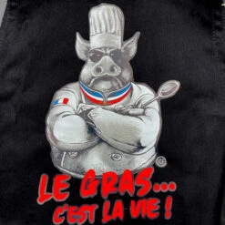 Tablier Le Gras C'est La Vie