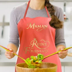 Tablier Maman Reine Des Fourneaux