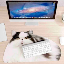 Tapis De Bureau Sous-main Chat -Créatifs Cadeaux Magasin tapis de bureau sous main chat 2