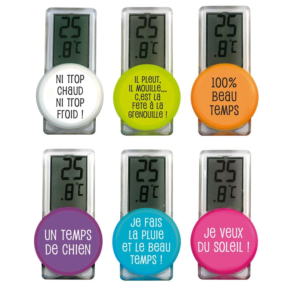 Thermomètre D'extérieur à Ventouse 3 Thermomètre D'extérieur à Ventouse