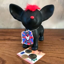Tirelire Chien Chihuahua Punk
