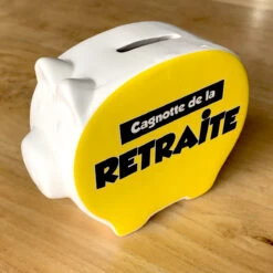 Tirelire Cochon Cagnotte De La Retraite