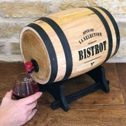 Tonneau Distributeur De Vin -Créatifs Cadeaux Magasin tonneau distributeur de vin 5l 2