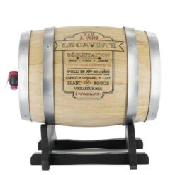 Tonneau Distributeur De Vin -Créatifs Cadeaux Magasin tonneau distributeur de vin 5l 4