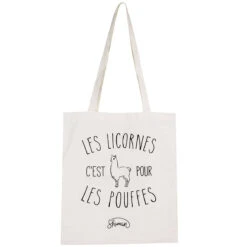 Tote Bag "Les Licornes C'est Pour Les Pouffes"