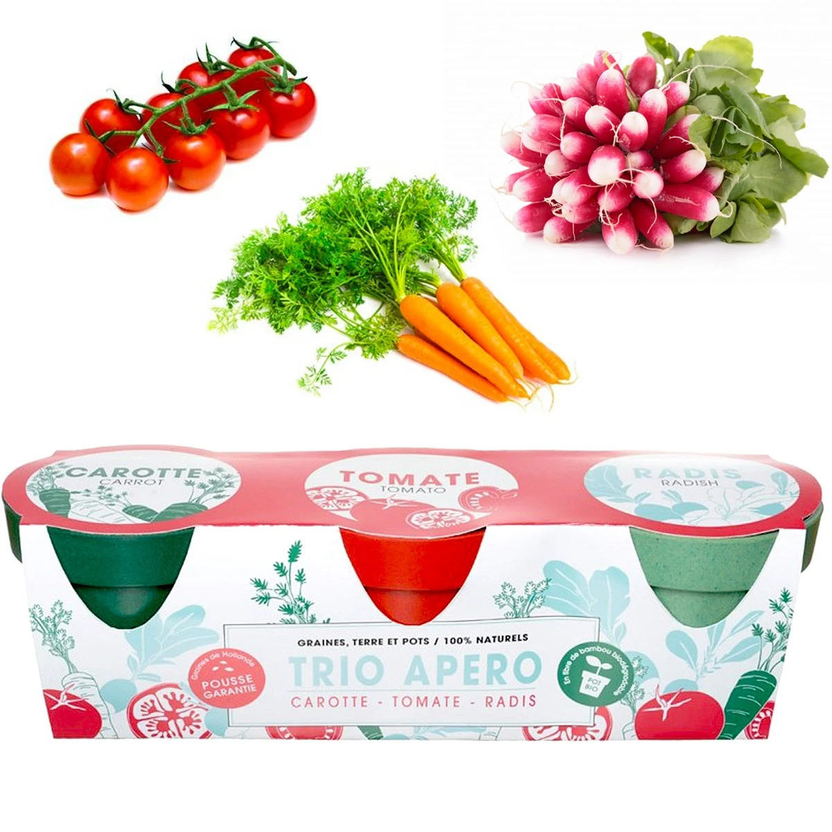 Trio Apéro à Faire Pousser 3 Trio Apéro à Faire Pousser