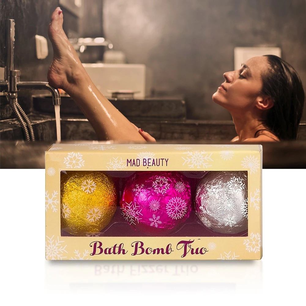 Trio De Bombes Effervescentes Pour Le Bain 3 Trio De Bombes Effervescentes Pour Le Bain