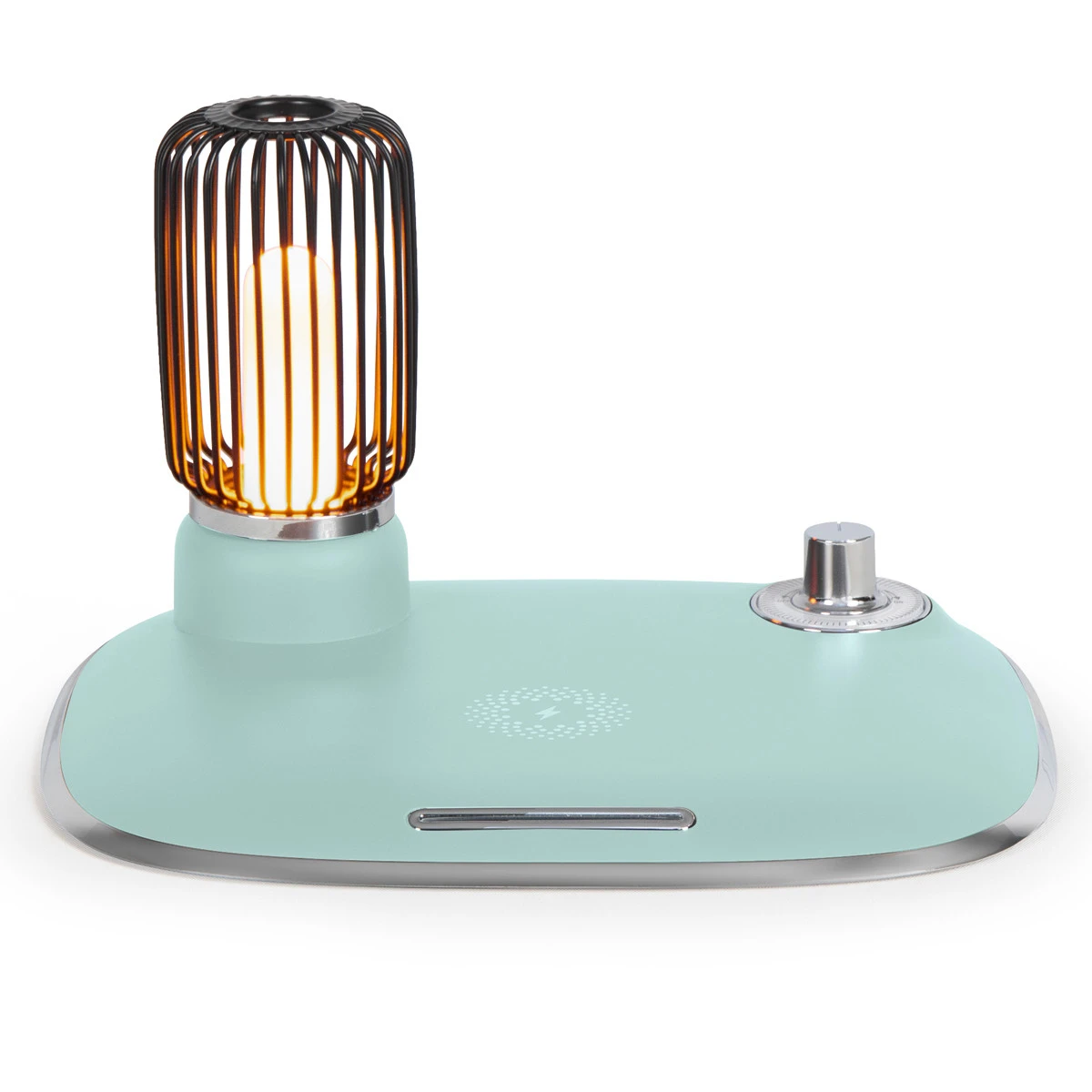 LIVOO Veilleuse De Chevet Vintage Chargeur Induction 4 LIVOO Veilleuse De Chevet Vintage Chargeur Induction – Image 2