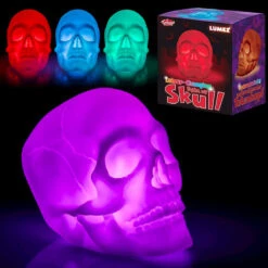 Veilleuse LED Tête De Mort -Créatifs Cadeaux Magasin veilleuse led tete de mort 4