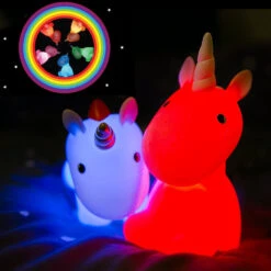Veilleuse Licorne Avec Minuterie