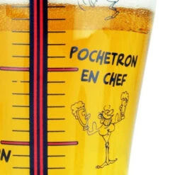 Verre à Bière Géant Pochetron'o'mètre -Créatifs Cadeaux Magasin verre a biere geant pochetron o metre 4
