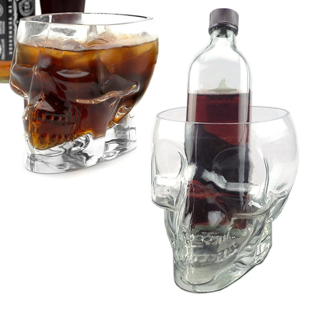 Verre à Bière Géant Tête De Mort 5 Verre à Bière Géant Tête De Mort – Image 3