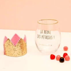 Verre Couronne La Reine Des Pétasses 8 Verre Couronne La Reine Des Pétasses -Créatifs Cadeaux Magasin verre couronne la reine des petasses 2