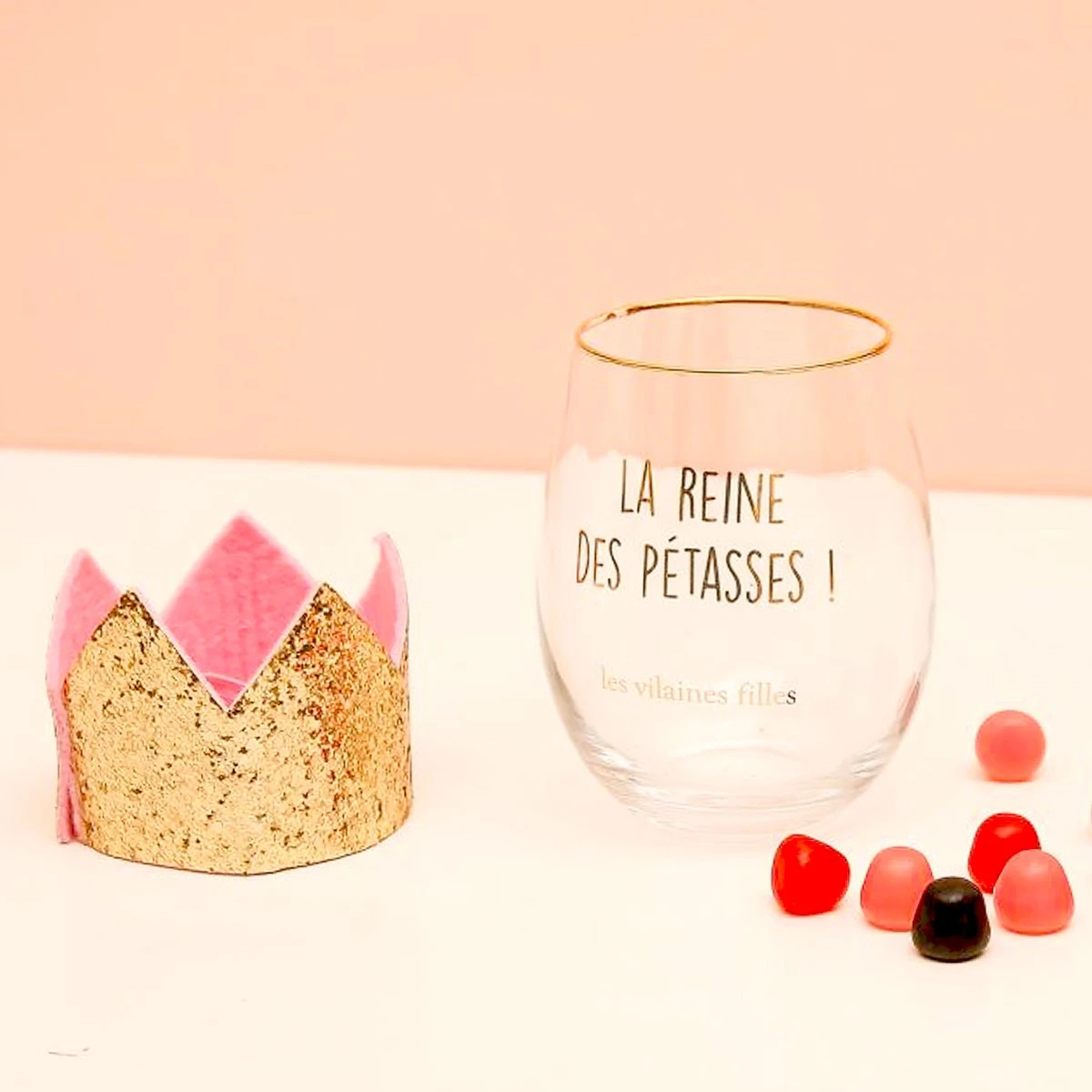 Verre Couronne La Reine Des Pétasses 5 Verre Couronne La Reine Des Pétasses – Image 3