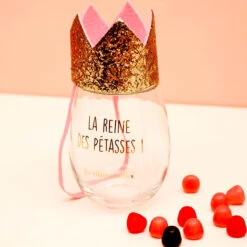 Verre Couronne La Reine Des Pétasses