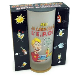 Verre "Je Carbure à L'EPO"