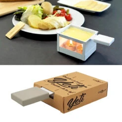 Yéti, Raclette Individuelle à La Bougie -Créatifs Cadeaux Magasin yeti raclette individuelle a la bougie cookut 3