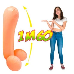 Zizi Kong, Le Pénis Gonflable D'1m60 -Créatifs Cadeaux Magasin zizi kong le penis gonflable d 1m60 2